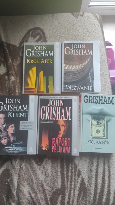 5 książek John Grisham
