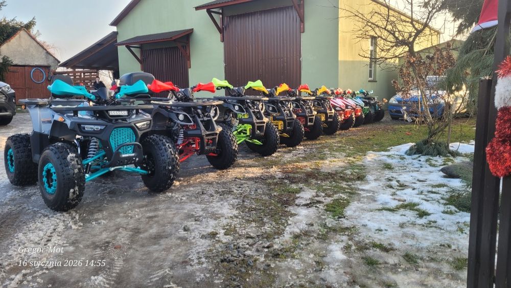 Quad 125cc 2025R.  z wstecznym rocky thor terrax raptor NAJTANIEJ W P