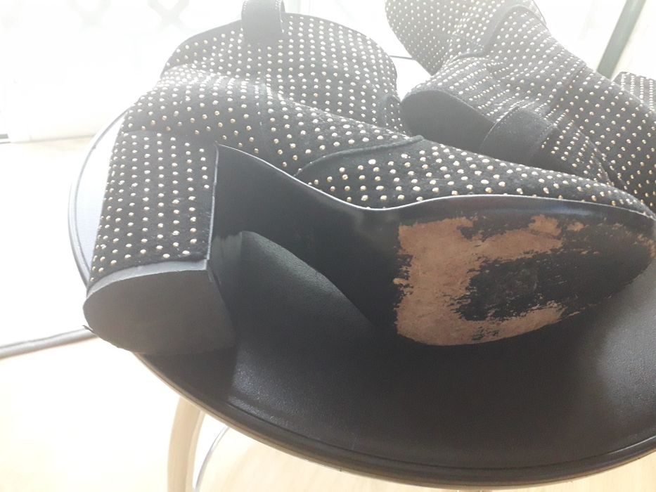 Botas de senhora usadas,marca laurence dacade