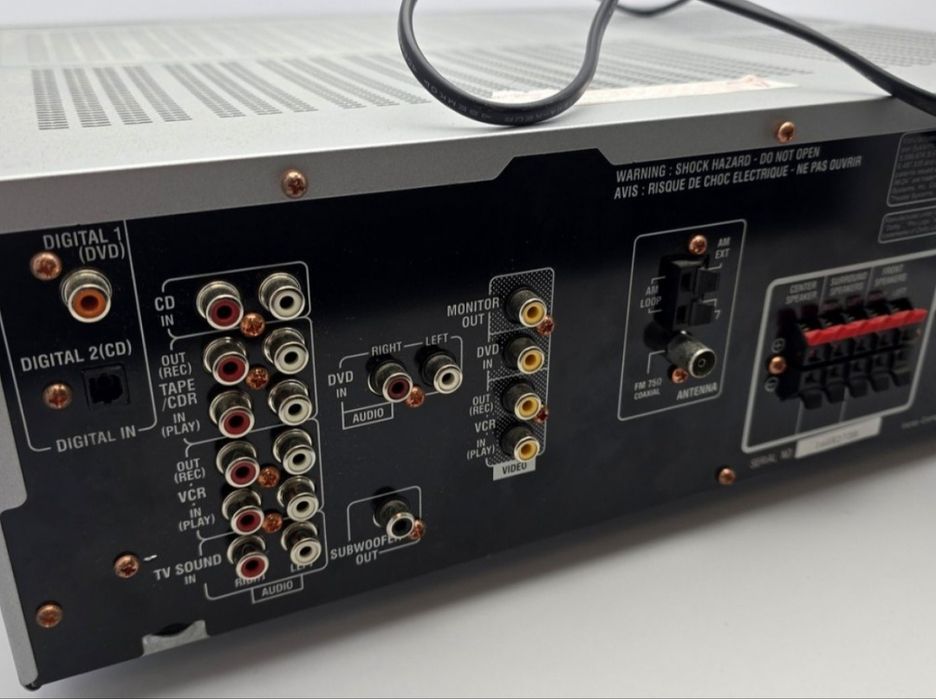 Amplituner JVC zestaw