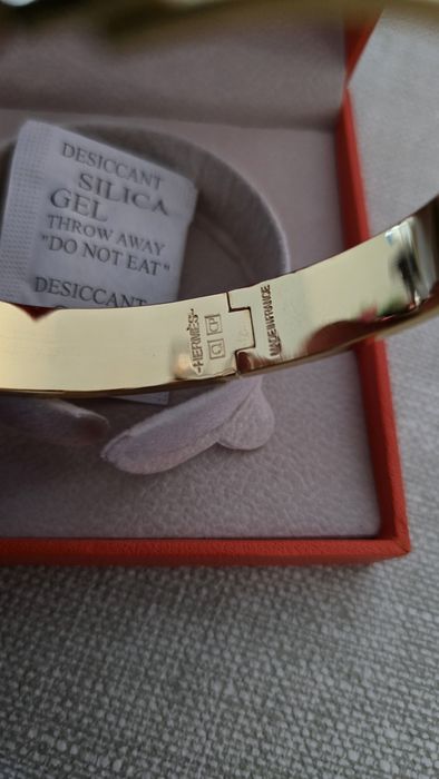 Pulseira Hermés rosa