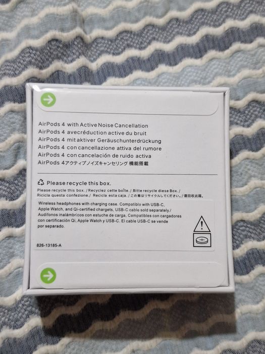 AirPods 4 com cancelamento ativo de ruido