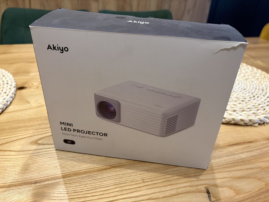 Akiyo mini led projektor hdmi