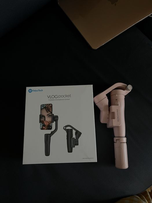 Gimbal FeiyuTech różowy pink statyw