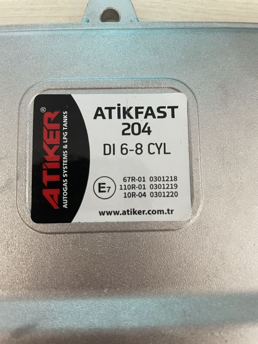 Блок керування Atiker ATIKFAST 204 DI 6-8 циліндрів (K01.003473