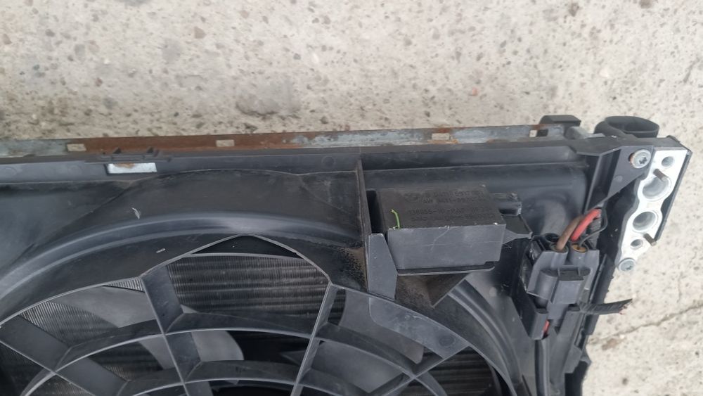 BMW E46 lift n46 chłodnice wody klimatyzacji wentylator komplet