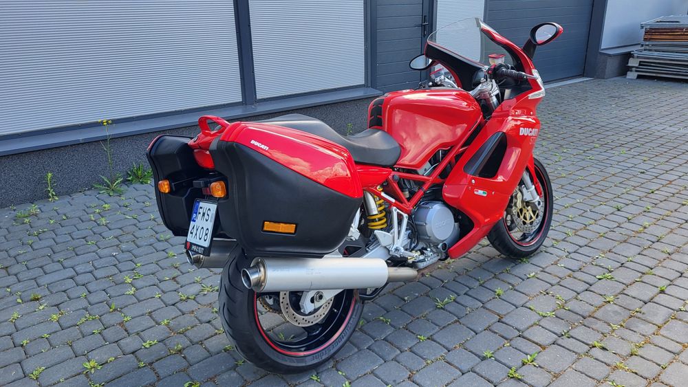 Ducati ST3 Touring lift bezwypadkowy kufry