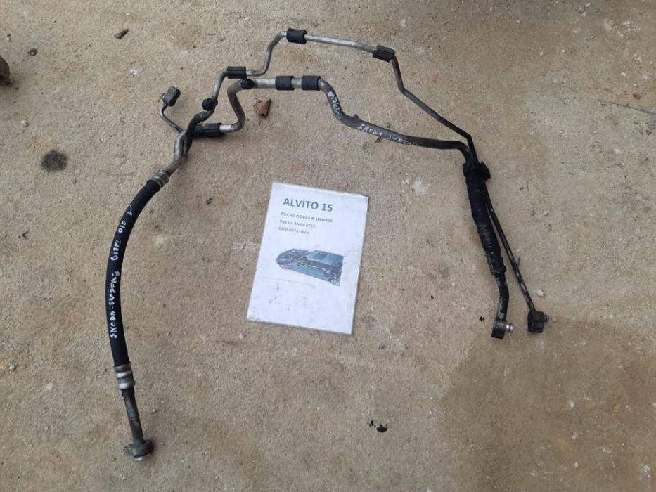 tubos de ac skoda superb 2010