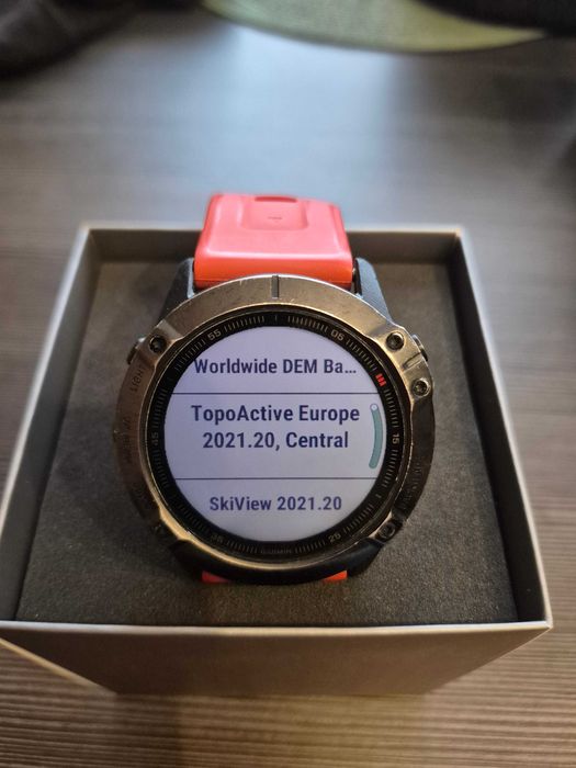 Garmin Fenix 6X PRO 51mm Mapy Komplet