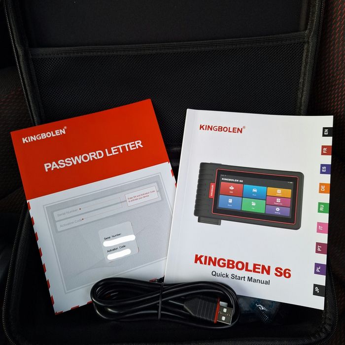 Kingbolen S6 tester diagnostyczny skaner interfejs komputer obd2