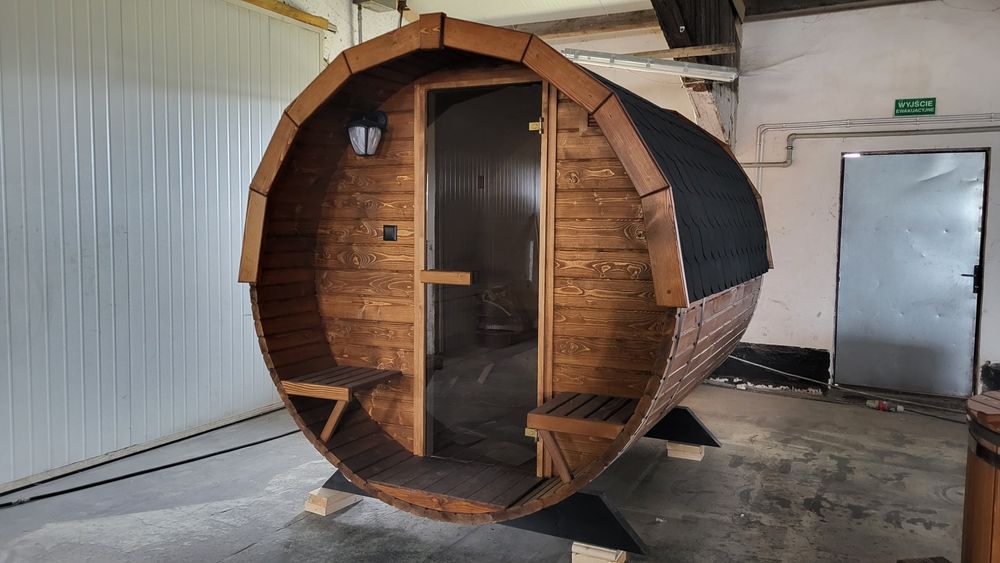 Sauna ogrodowa. Okazja.