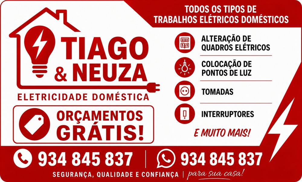 Eletricista em  Lisboa e Setúbal| Orçamentos Grátis | Serviço Rápido