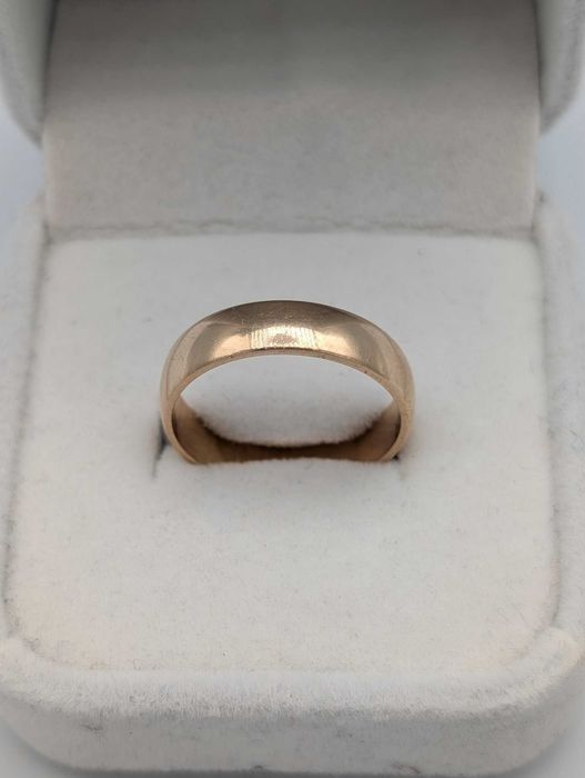 Złota obrączka 585 14K 3,9 g r. 17