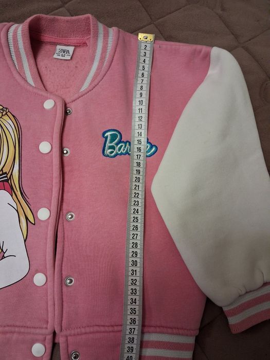 Бомбер барбі zara