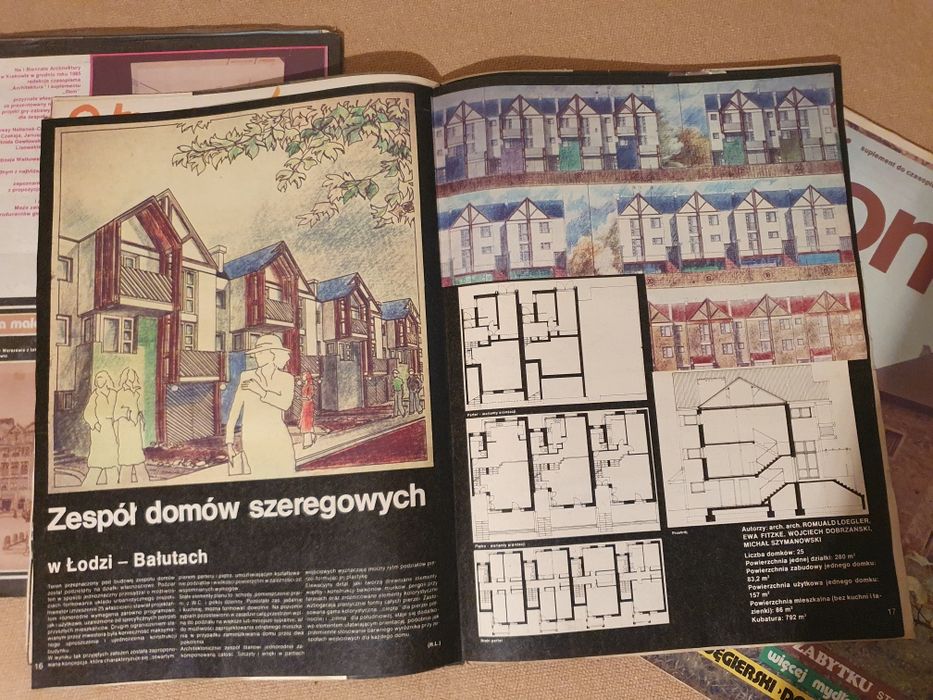 Stare czasopisma Dom 1 2 6 PRL 3szt 1986r