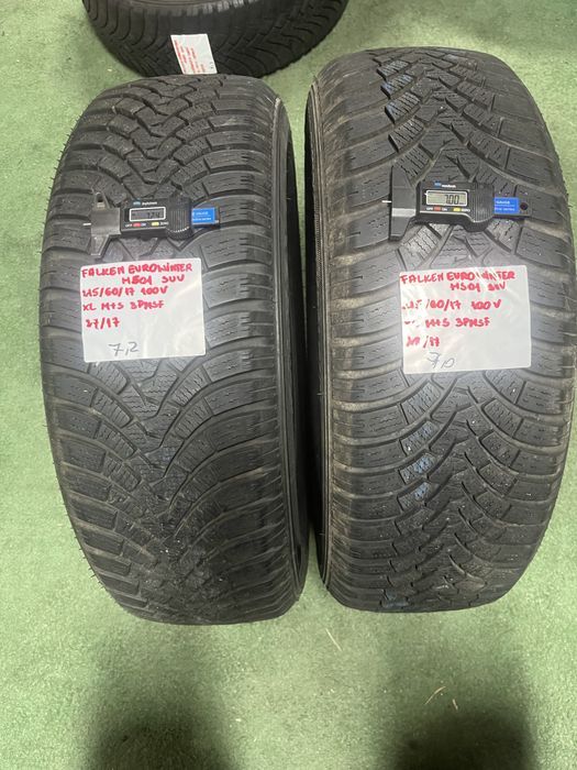 2x 215/60/17 100V FALKEN EUROWINTER HS01 opona zimowa XL M+S 3PMSF