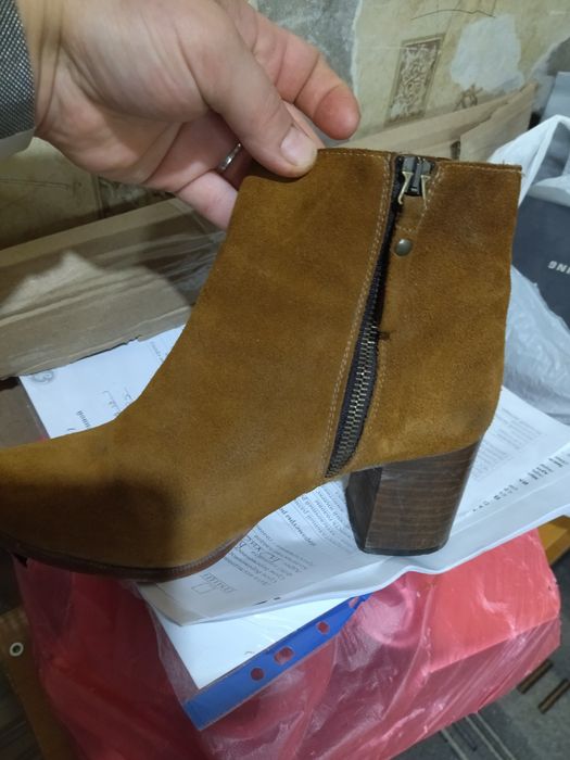 Ботинки Деми, натуральная замша, 37р