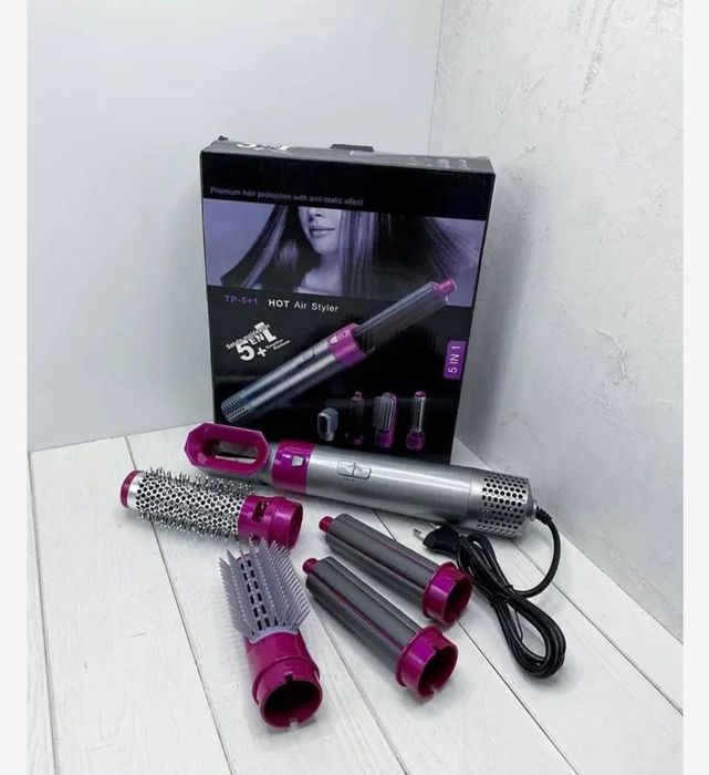 Стайлер  для волосся 5в1  новий