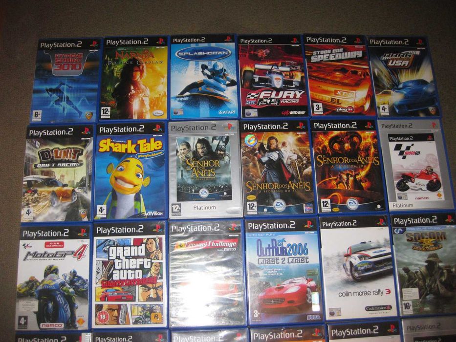 Grande Lote Jogos PS2/Completos!