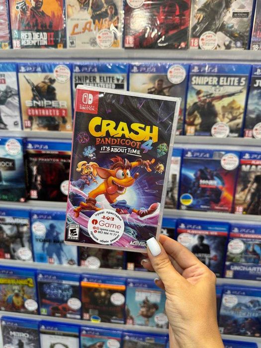 Crash Bandicoot 4: It’s About Time RUS SUB Nintendo Switch igame