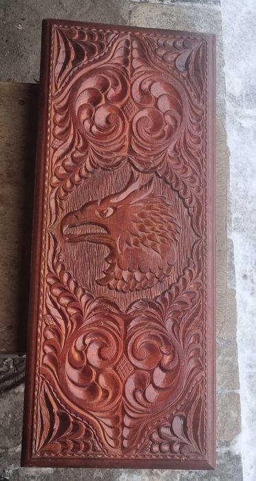 Нарды деревянные резные