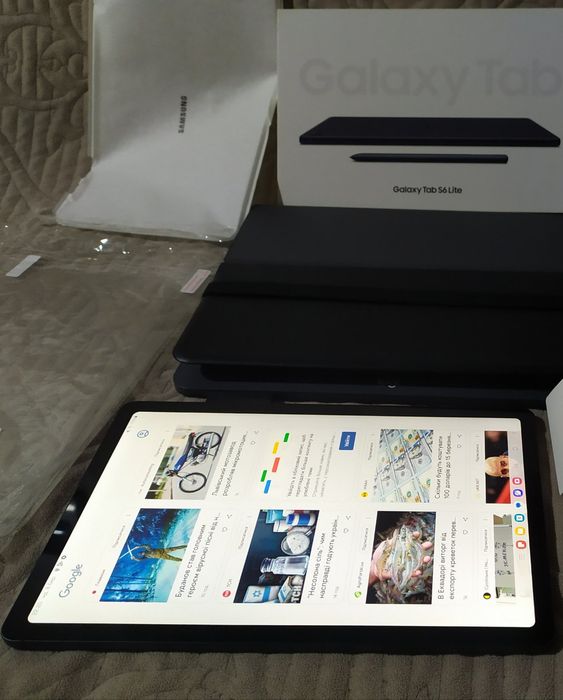 Samsung Galaxy Tab S6 lite (2024) + захисне скло
