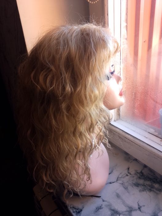 Перука Афролокони без плетіння 45см