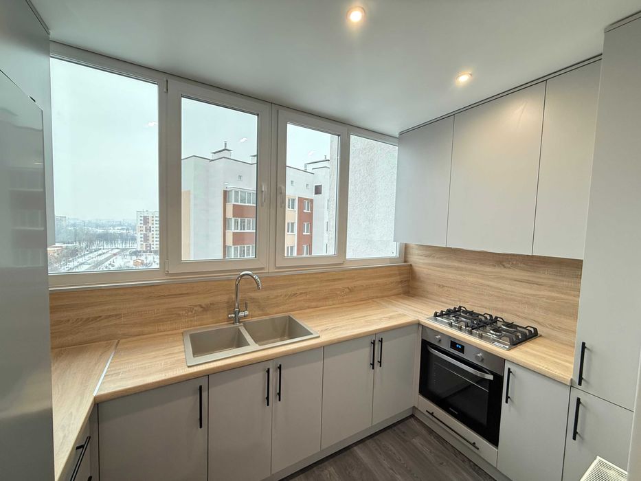 Євродвійка (39 м2) з ремонтом у Вишневе | Держпрограми | Без комісії