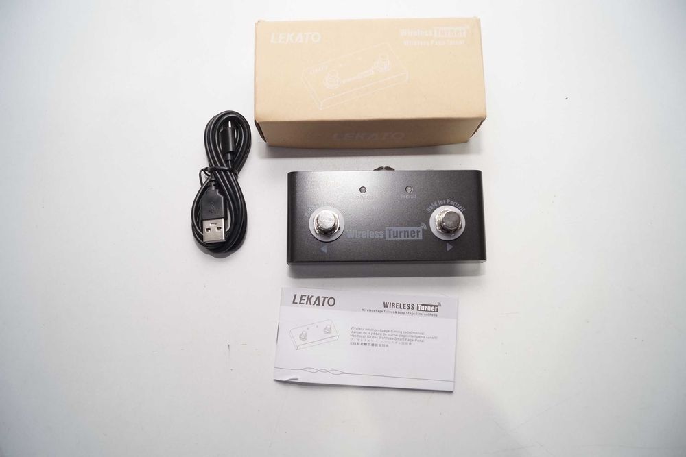 LEKATO M01470 Bezprzewodowy Pedal do Przełączania Stron dla Android