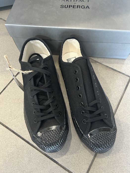 Czarne męskie trampki Artifact Superga x Marina – model 2434