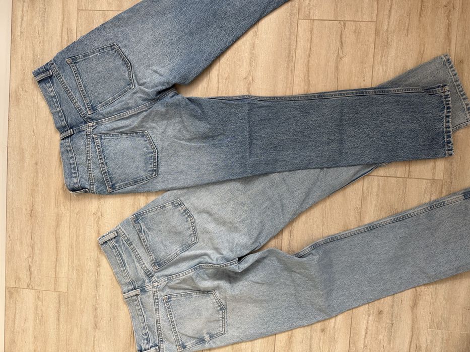 Джинси Zara high rise straight