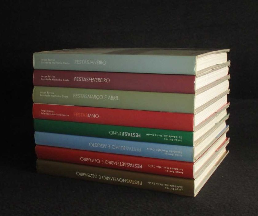 Livros Festas e Tradições Portuguesas 8 Volumes Completo