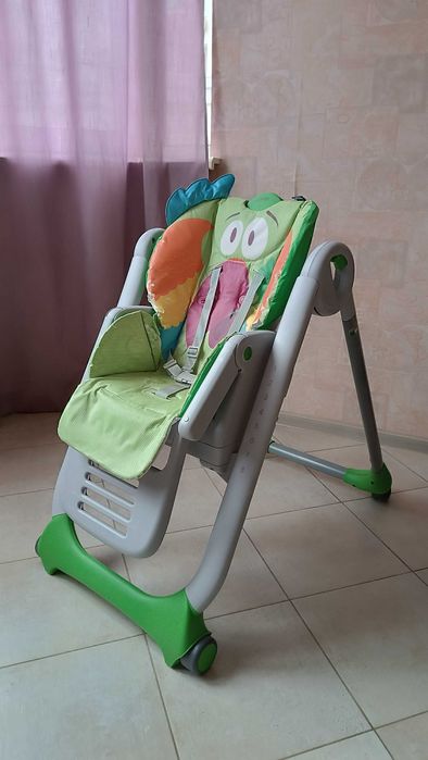 Стільчик для годування Chicco Polly 2 Start Parrot