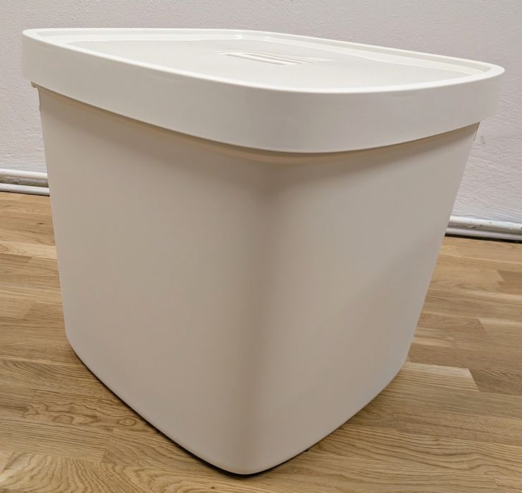 Tiaki Kryta Kuweta dla Kota Devon Biała 49,5x49,5x43cm DUŻA