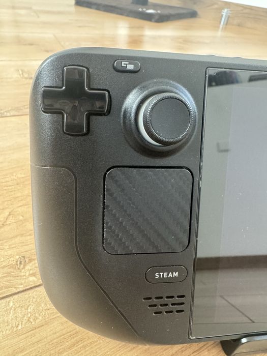 Прокачаний Steam Deck lcd 512 gb, TMR (електромагнітні) джойстики Gulikit + док станція