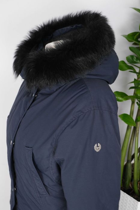 Belstaff gruba puchowa parka damska kurtka r S