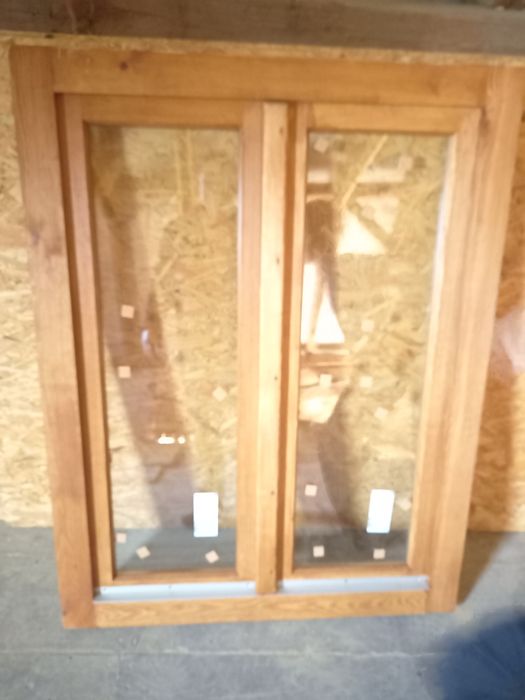Okno drewniane 130x100