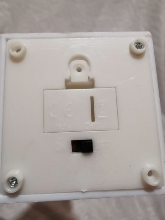 Bożonarodzeniowy lampion latarnia biała Bałwanek Ptaszki ozdoba świąt