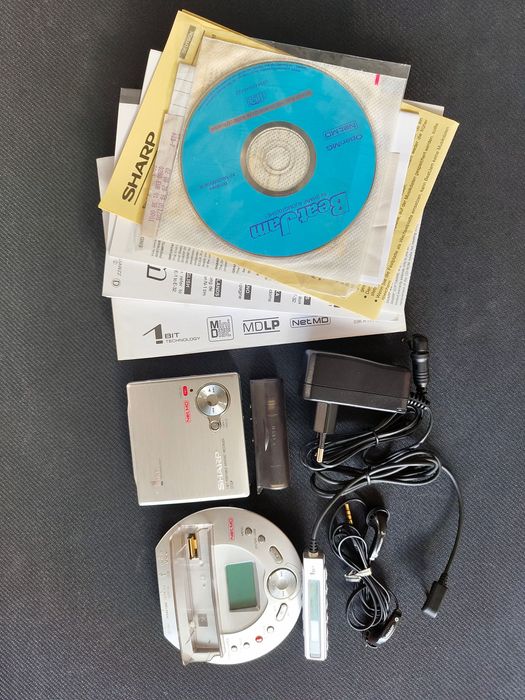 Sharp IM-DR580H(S) NetMD gravador / leitor de MiniDisc
