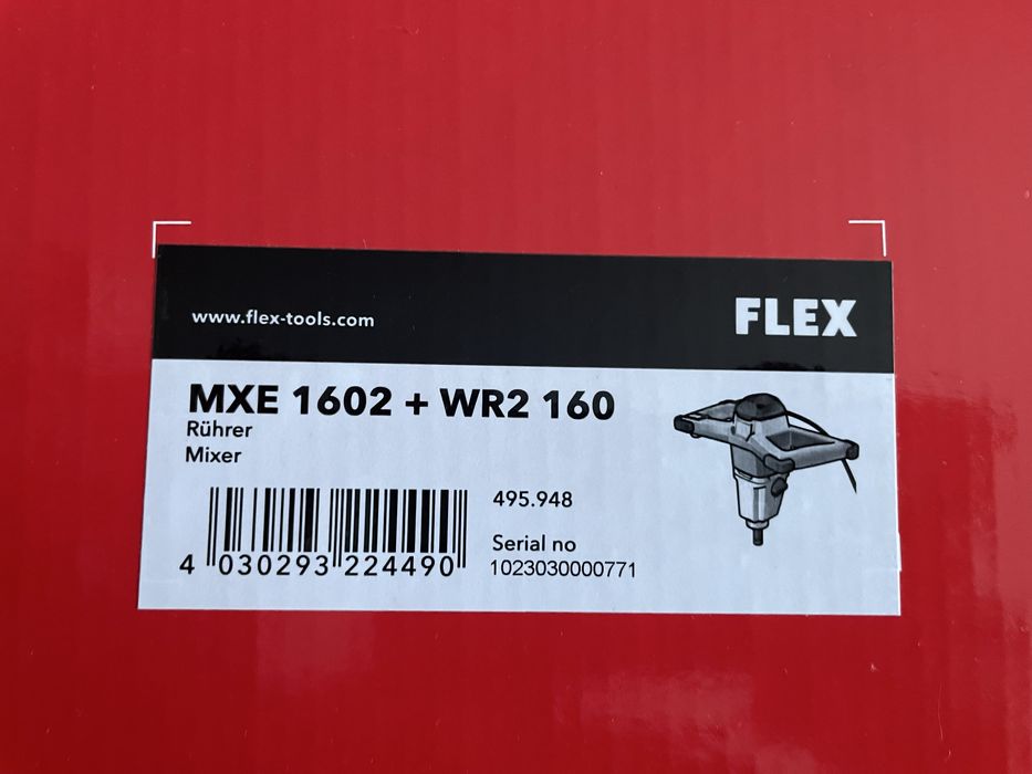 Mieszadło Flex MXE 1602 jak nowe mieszarka colomix