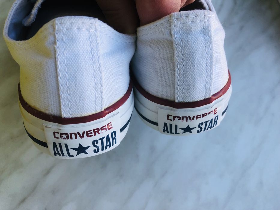 Белые кеды конверсы Converse