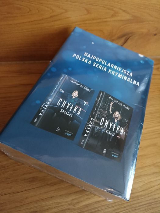 Chyłka kasacja rewizja Remigiusz Mróz pakiet książek Nowe książka