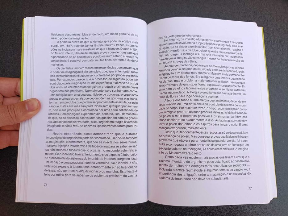 Livro "O Poder da Mente", de Vernon Coleman