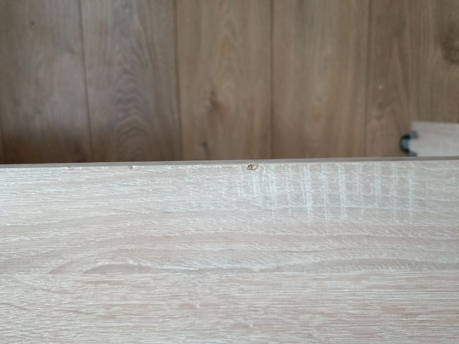 Biurko dąb sonoma podwójne