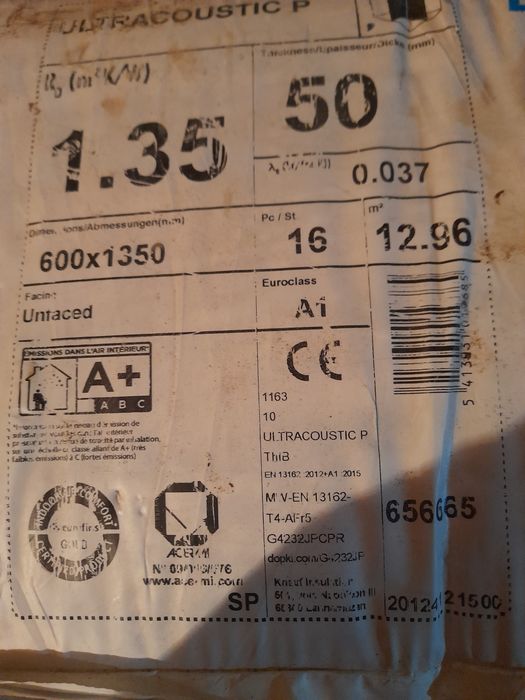 Vendo rolo de lã de rocha