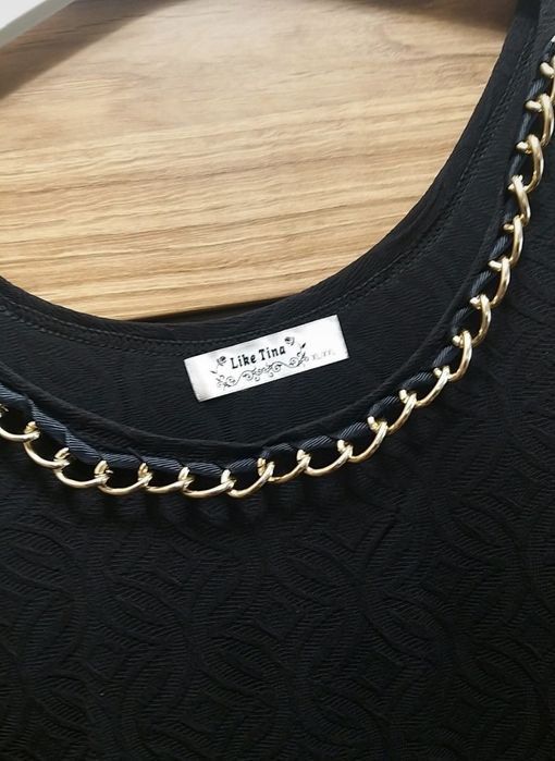 Czarna sukienka L XL 40 42