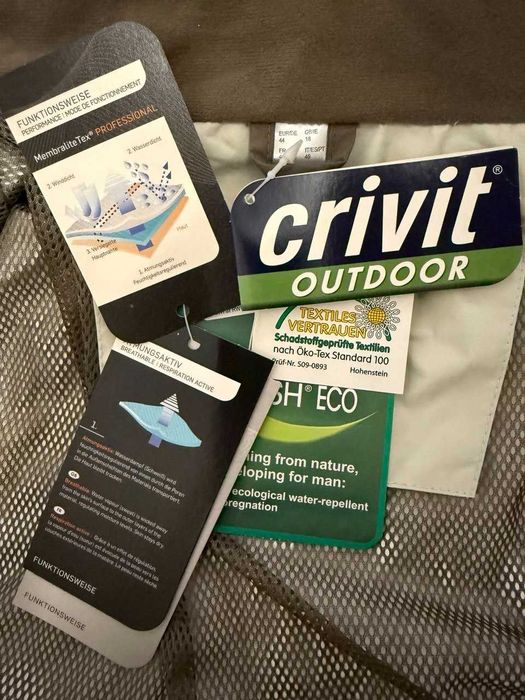 Трекінгова куртка CRIVIT outdoor / L нова з етикеткою