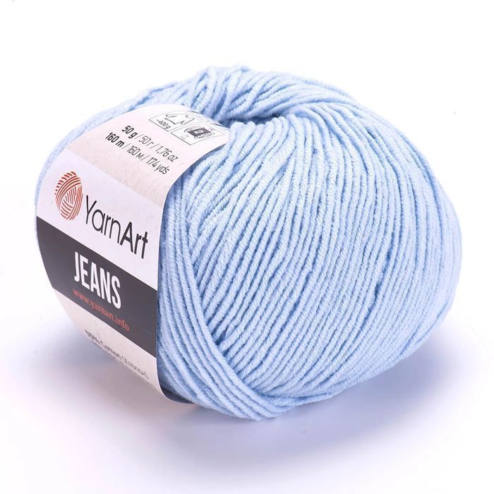 Włóczka YarnArt Jeans nr 75 błękitny