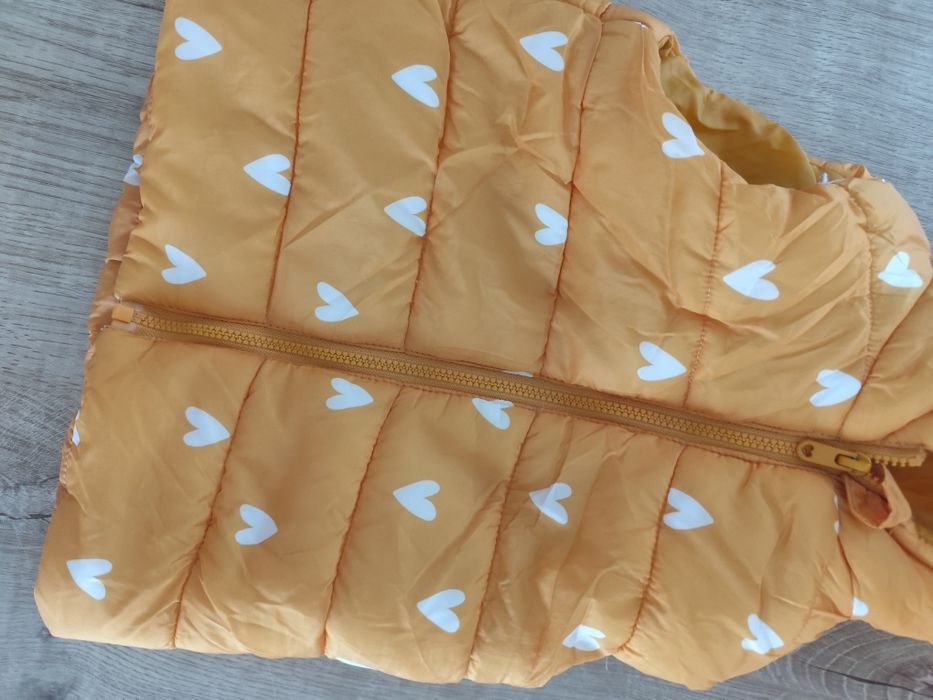 Kamizelka bezrękawnik dziewczęcy rozmiar 86 Inextenso