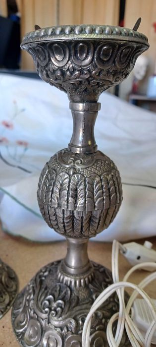 Candeeiros em estanho